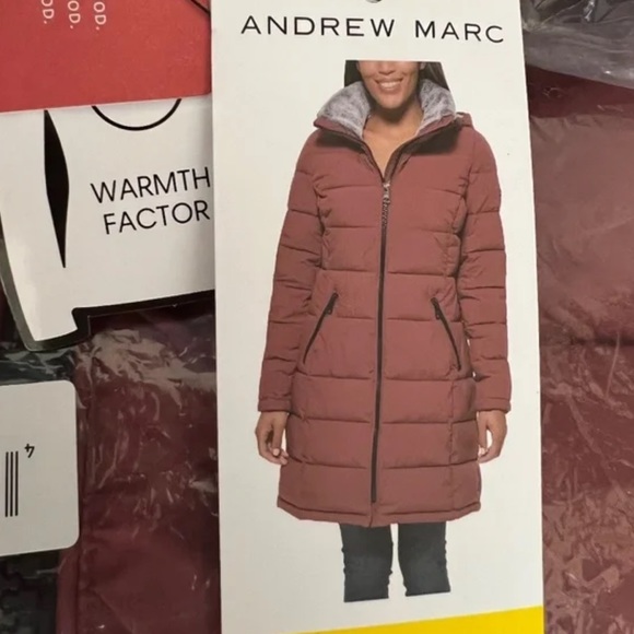 Andrew Marc ladies long jacket - Picture 6 of 8